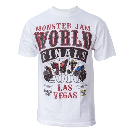 World Finals XVII Gambler White Youth Tee