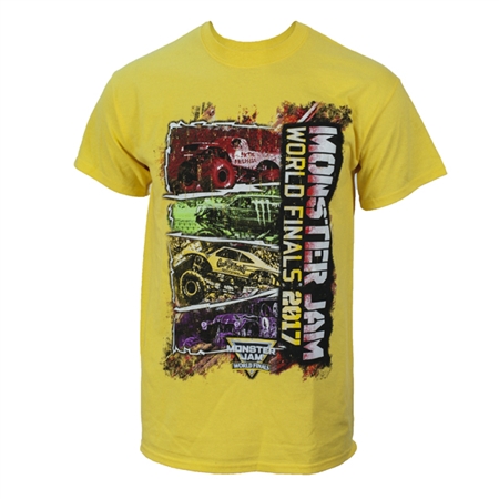 World Finals XVIII Color Block Yellow Tee