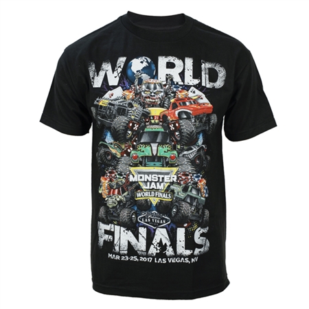 World Finals XVIII Grunge Black Tee