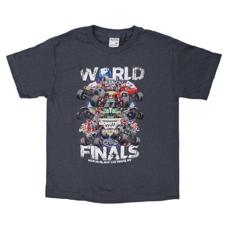 World Finals XVIII Grunge Grey Youth Tee