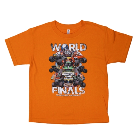 World Finals XVIII Grunge Orange Youth Tee