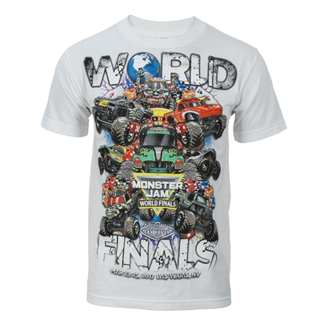 World Finals XVIII Grunge White Tee