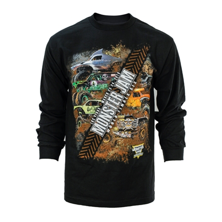 Monster Jam Slash Long Sleeve Tee