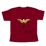 Wonder Woman Stars Youth Tee