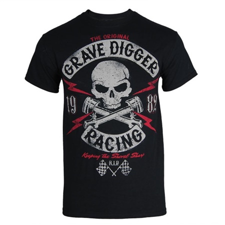 Grave Digger Bolts Tee