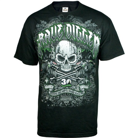 Grave Digger 30th Anniversary Fleet Tee