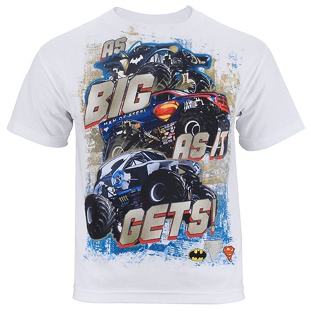 Monster Jam Youth Series Tee - White