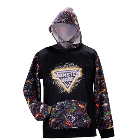 Monster Jam Allover Youth Hoodie