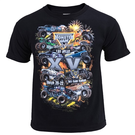 World Finals XV Danger Zone Youth Black Tee