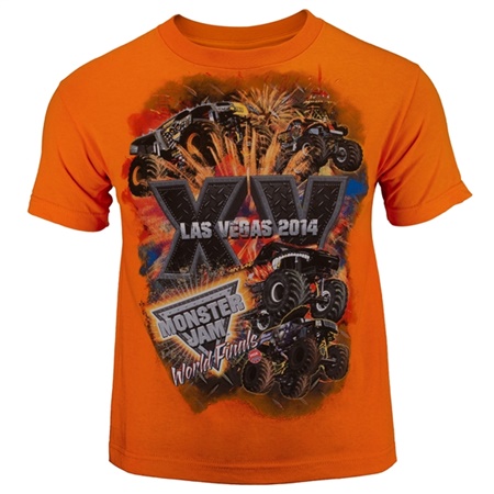 World Finals XV Stackem Youth Orange Tee