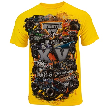 World Finals XV Danger Zone Yellow Tee