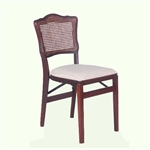 Stakmore French Cane Folding Chair