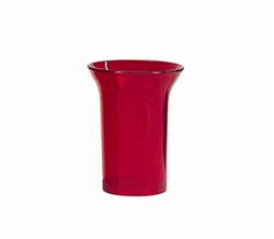 Replacement Ruby Mortuary Glass