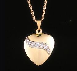 Diamond Wave Heart