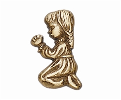 Praying Girl Applique