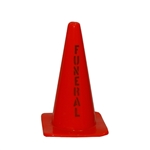 18" Polyvinyl Traffic Cones