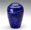 Cobalt Grecian Cultured Marble Urn