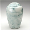 Teal Grecian Cultured Marble Urn