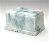 Teal Olympus Cultured Marble Urn