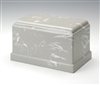 Silver Gray Olympus Cultured Marble Urn