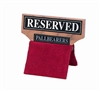 Wood "Reserved Pallbearer" Seat Signs