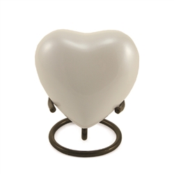 Pearl  Keepsake Heart