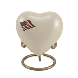 Classic Flag Keepsake Heart