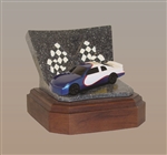 Blue Race Car Keepsake