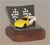 Yellow Race Car Keepsake