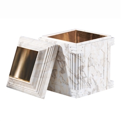 White with Bronze Aegean Ultra Vault