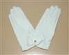Cotton Pallbearer Gloves with Snap Wrist