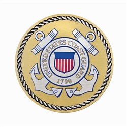 Coast Guard 12" Hearse/Lead Car Magnet