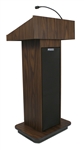 Portable Lectern With Sound System