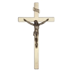 14" Cast Exterior Crucifix