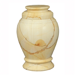 Love Teak Marble Urn Keepsake