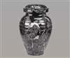 Black Grain Genuine Marble Urn