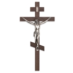 12" Cast Exterior Crucifix