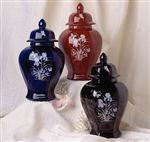 Iris Ceramic Urns