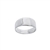 Contemporary Silver Polished Band Ring