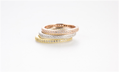 .925 Sterling Silver Stacking Rings