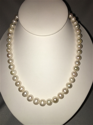 White Freshwater Pearl Necklace