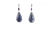 Blue Quartz Dangle Earrings