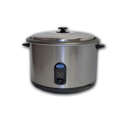 Globe Chefmate Rice Cooker/Warmer 25 Cup