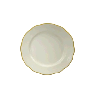 <b>Oneida</b> Buffalo China Plate Gold Trim <b>6 3/8&quot</b>