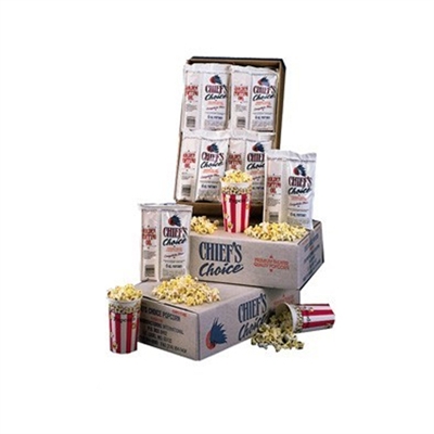 <b>Chief's Choice</b> Popcorn & Oil <b>4 oz</b> Portion Packs