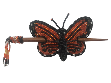 Barrette-Butterfly Monarch