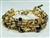 12-Strand Gold Copper Bracelet