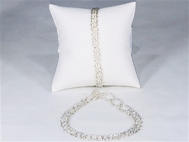 Bracelet - Flower Chain Silver