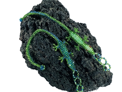 Bracelet Gecko - Lime/Green/Aqua