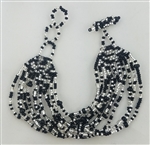 Bracelet Mia - Silver/Black/Confetti